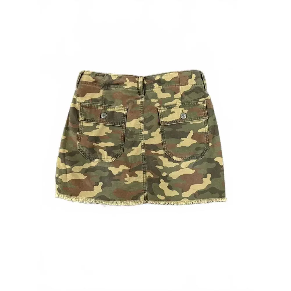 American Eagle Outfitters Women's Mini Low Rise Micro Skirt Y2K 90’s Vibes Sz 0